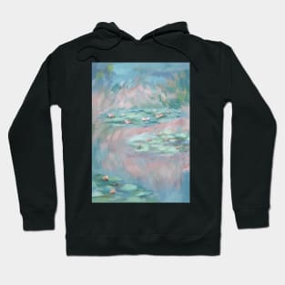 Monet pond Hoodie